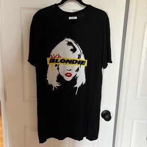 Lauren Moshi Black Dress with Blondie Graphic